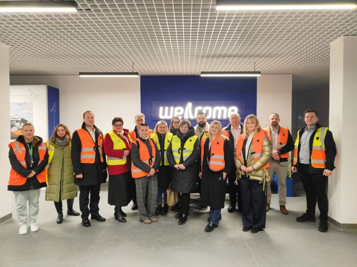 Branżowe Centrum Umiejętności z Grodziska Mazowieckiego na Lotnisku Chopina