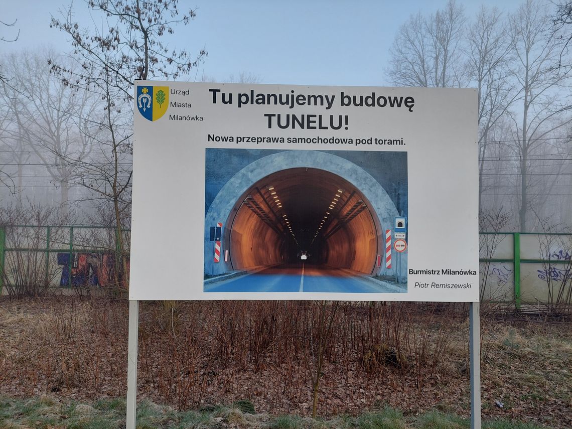 Czy w Milanówku powstanie tunel?