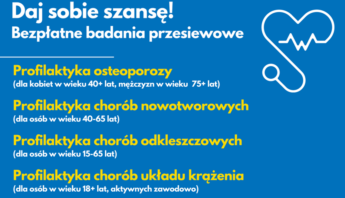 Daj sobie szansę na zdrowie!