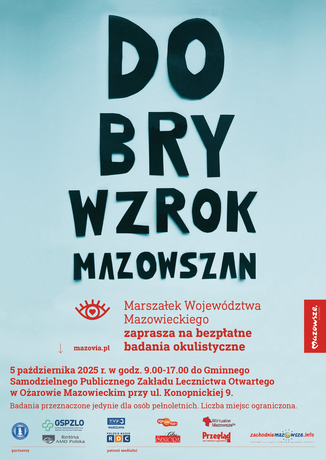 Darmowe badania okulistyczne w Ożarowie Mazowieckim