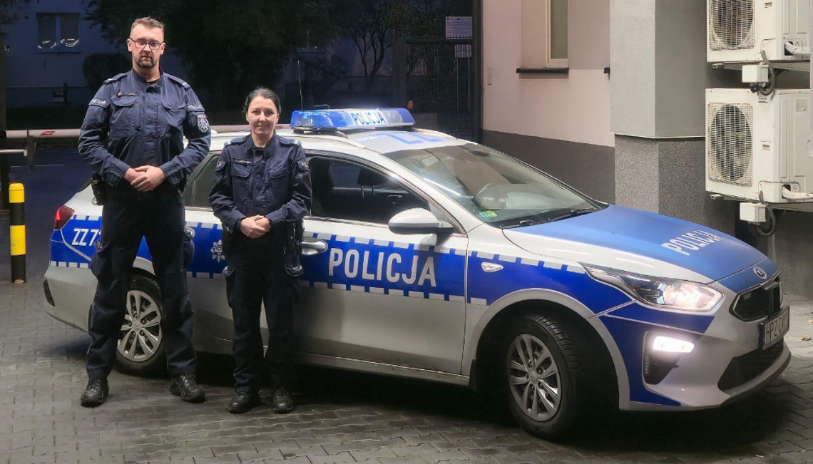 Dramatyczna akcja w Pruszkowie – policjanci uratowali mężczyznę w ostatniej chwili