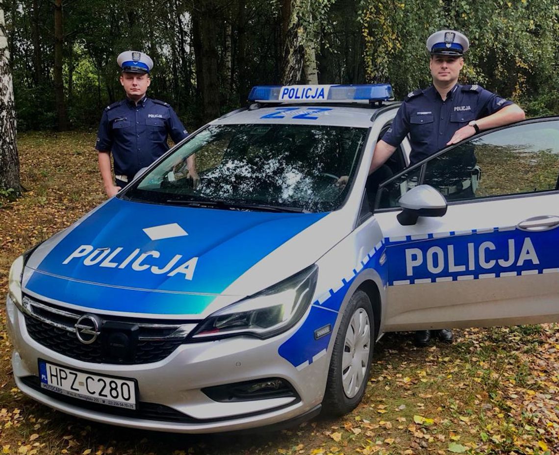 Dzięki eskorcie grodziskich policjantów dziecko szybko dotarło do szpitala