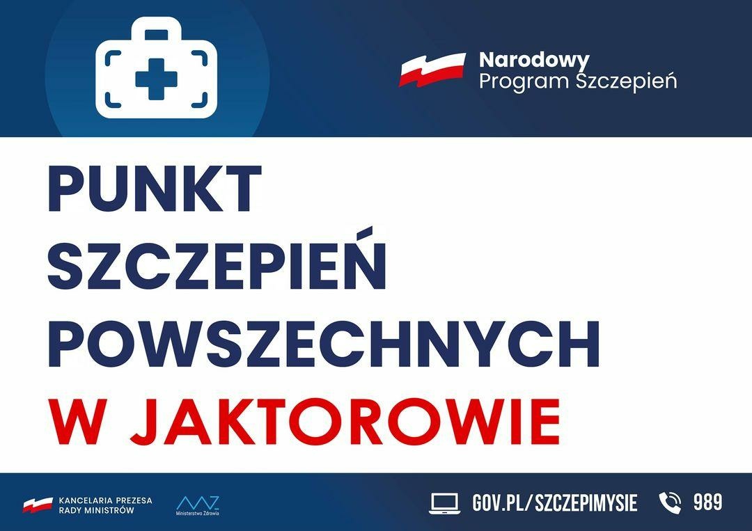 Gmina Jaktorów uruchamia Punkt Szczepień Powszechnych