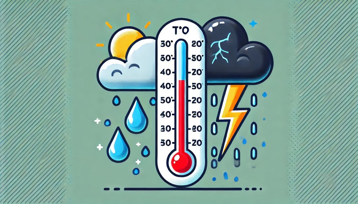 Groźne zjawiska meteorologiczne – ostrzeżenie RCB