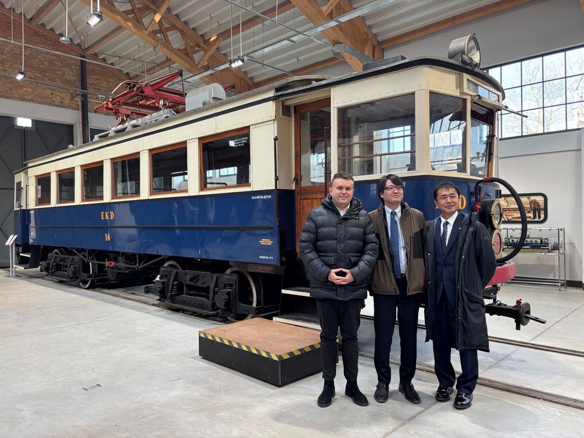 Japońskie koleje z wizytą w WKD