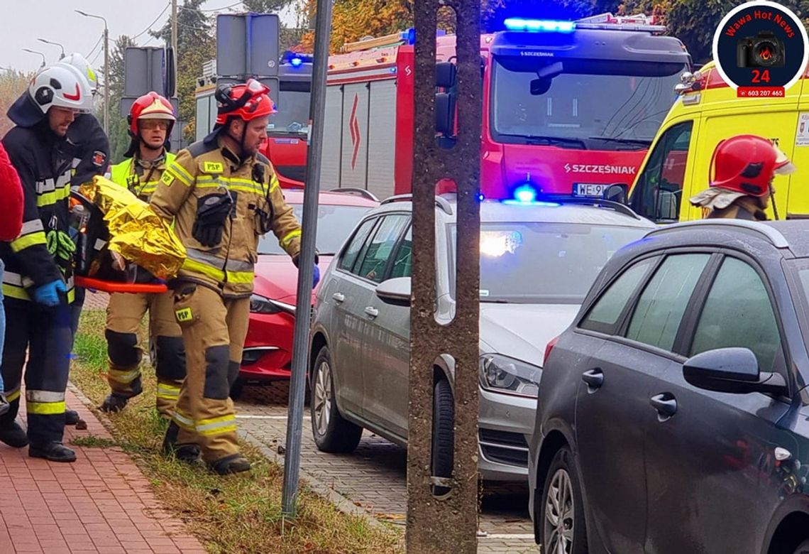 Kobieta wpadła pod pociąg na stacji PKP w Brwinowie