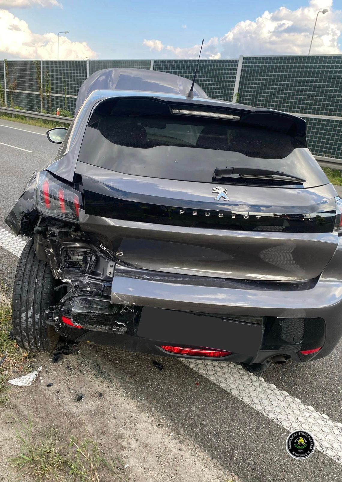 Kolizja na A2 pod Brwinowem Kolizja na A2 pod Brwinowem