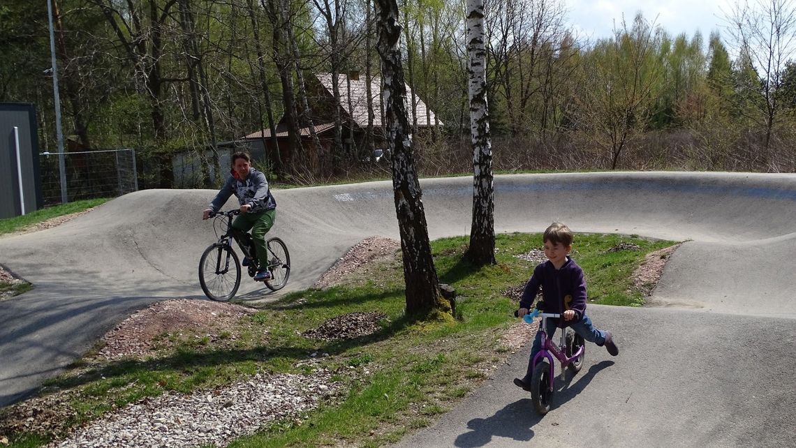 Korzystanie z pumptracków to świetny trening