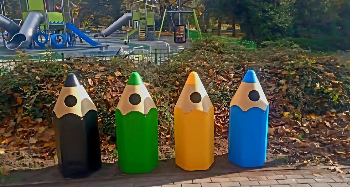 Kredki Bambino na ulicach Pruszkowa
