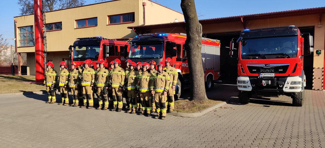 Minuta ciszy dla strażaków, którzy polegli w Ukrainie