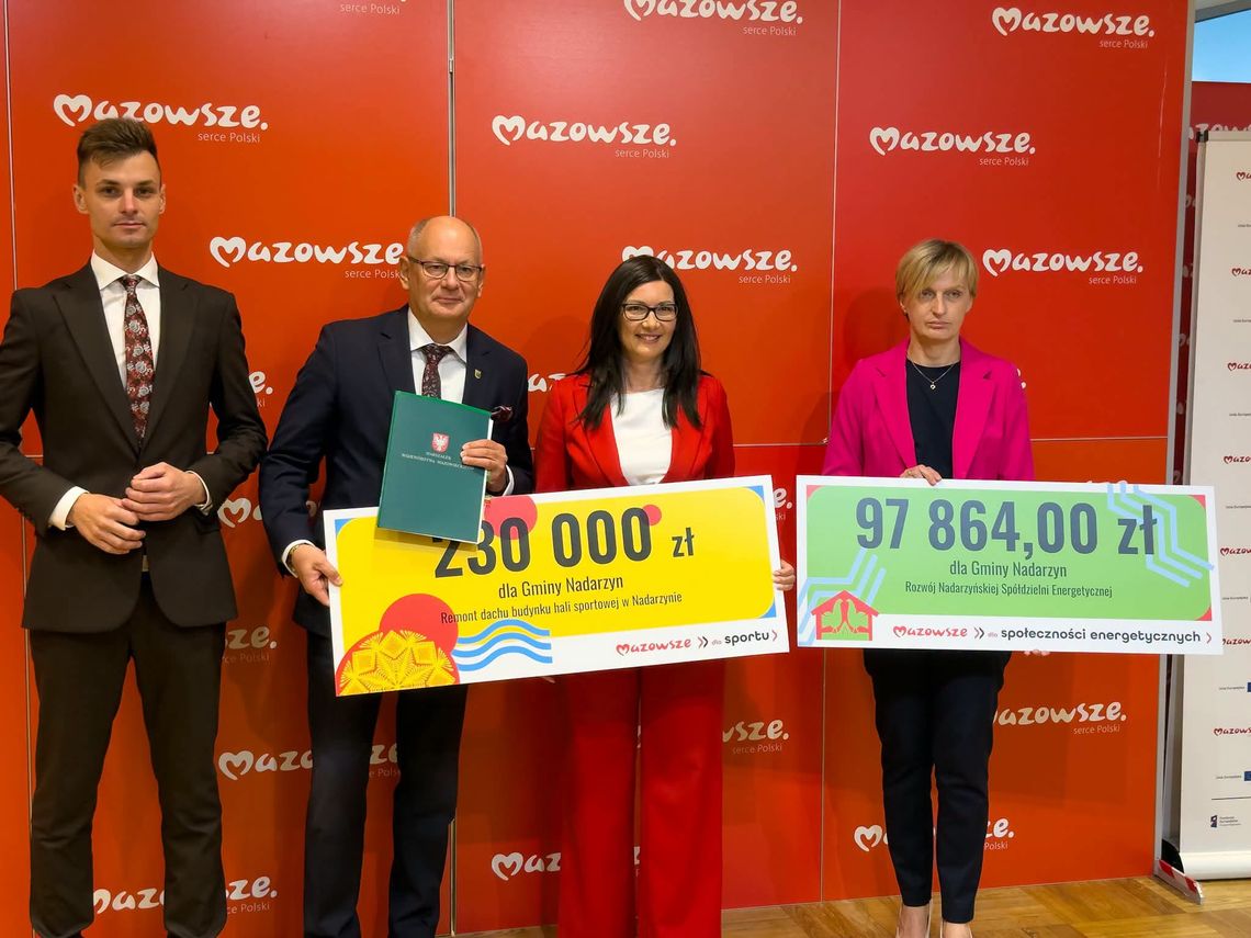 Nadarzyn z kolejnymi dofinansowaniami. Pieniądze m.in. na halę sportową i fotowoltaikę Nadarzyn z kolejnymi dofinansowaniami. Pieniądze m.in. na halę sportową i fotowoltaikę