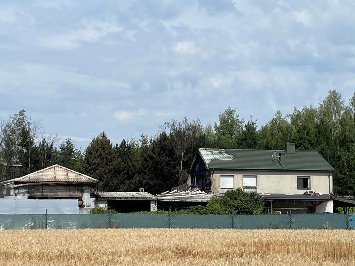 Nowe informacje o pożarze pod Brwinowem