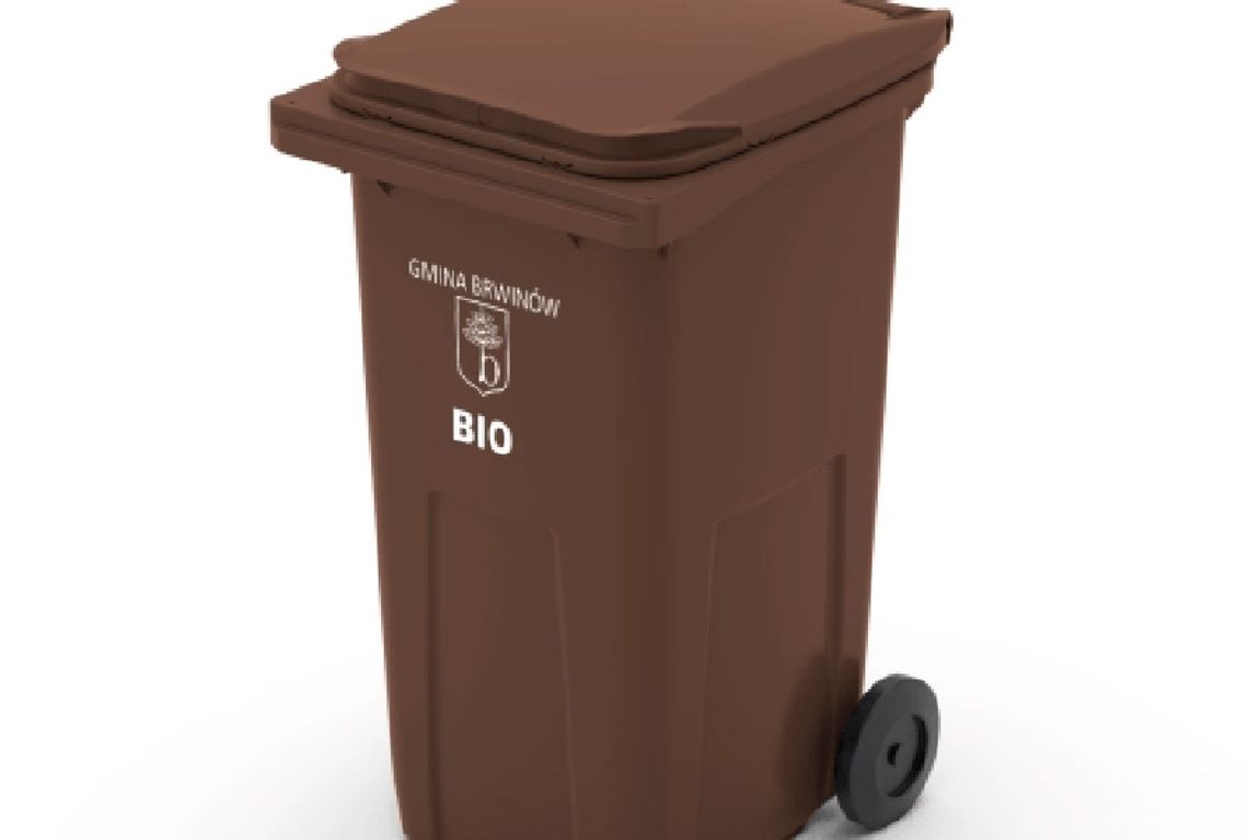Nowe pojemniki na bioodpady w Brwinowie. Rusza duża dostawa do mieszkańców