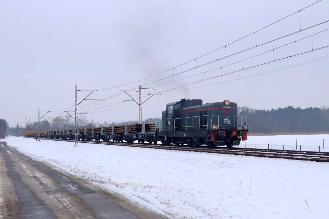 Nowe szyny na WKD. Intensywne prace między Komorowem a Podkową Leśną