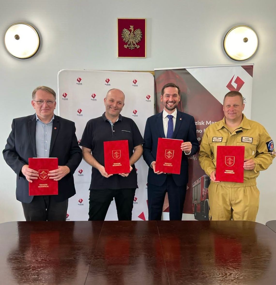 Nowe zaplecze dla grodziskich strażaków Nowe zaplecze dla grodziskich strażaków