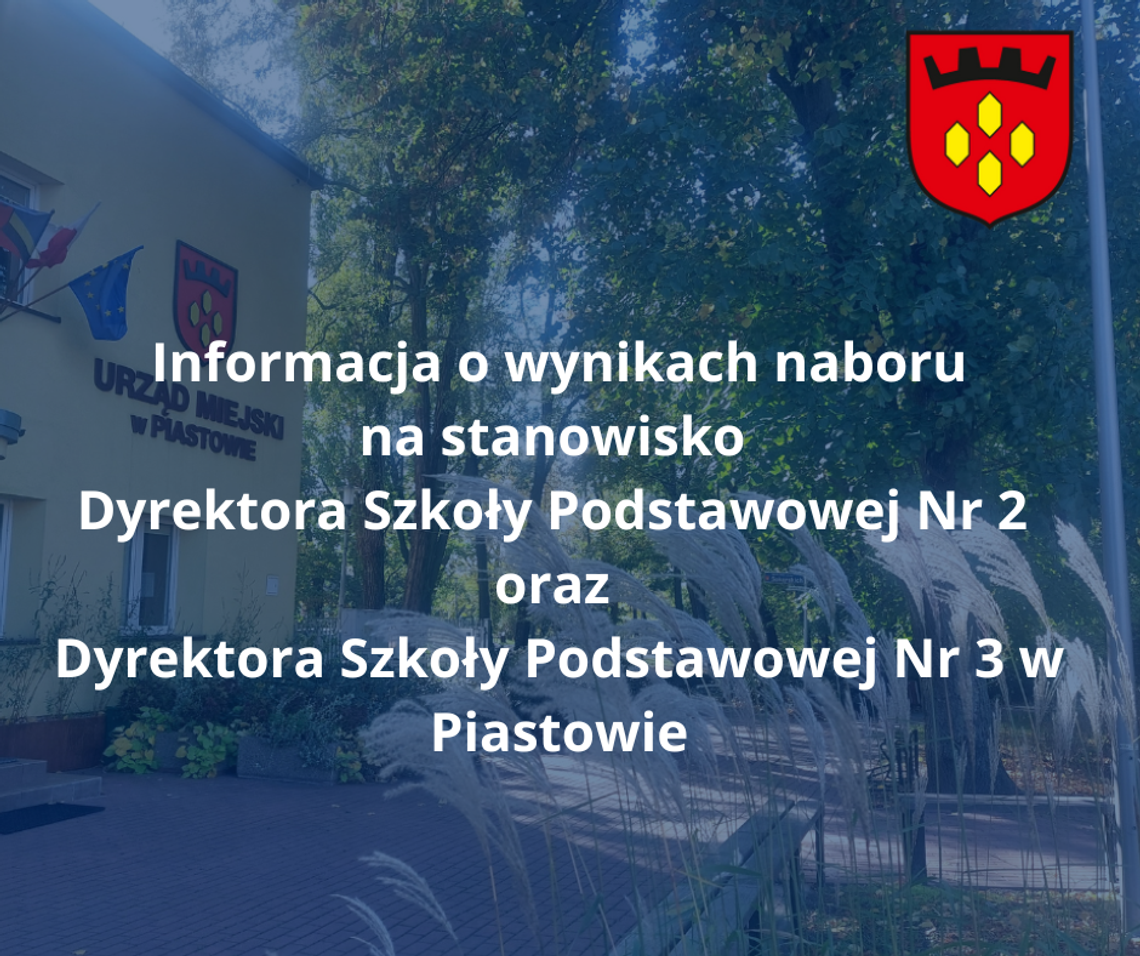 Nowi dyrektorzy szkół podstawowych w Piastowie wybrani. Kto pokieruje placówkami?