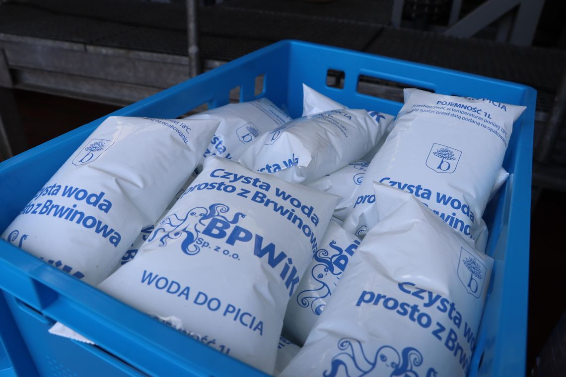 Nowoczesna paczkowarka wody w Brwinowie za 400 tysięcy!