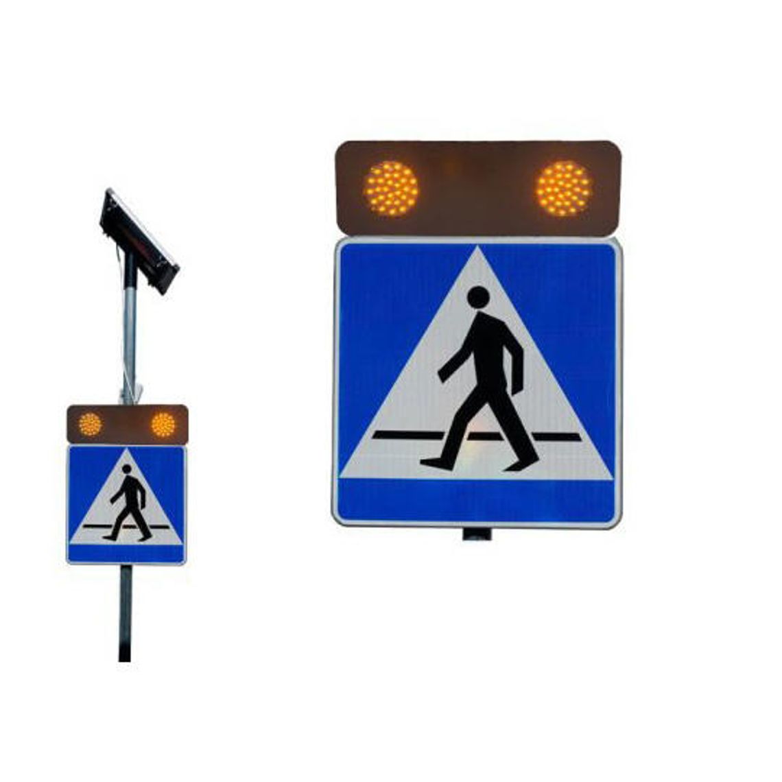 Nowoczesne aktywne znaki drogowe D-6 w gminie Michałowice