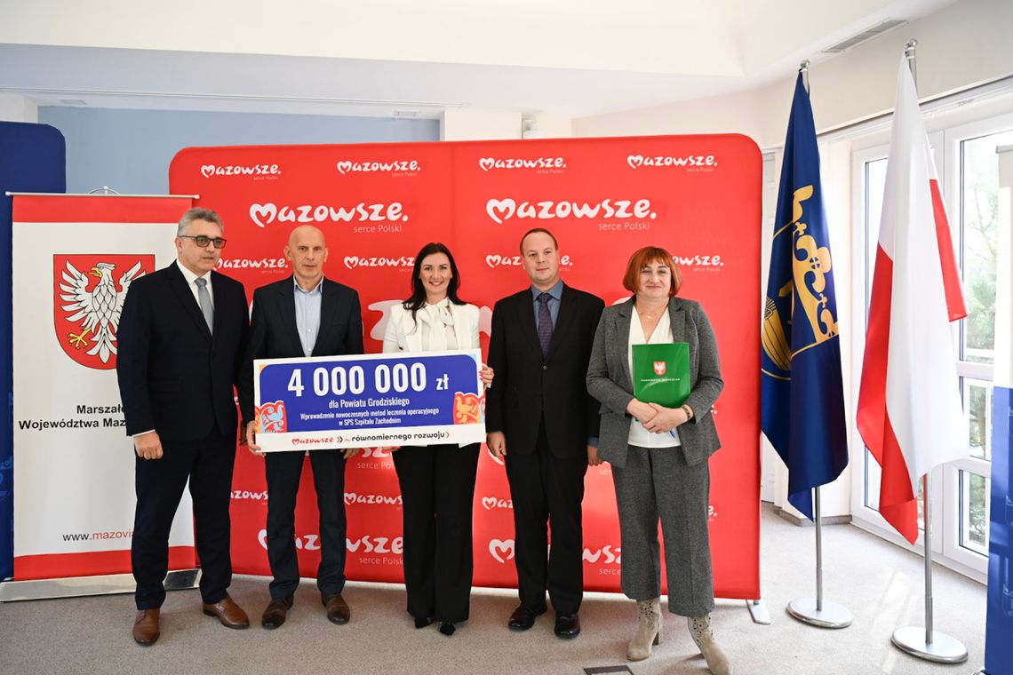 Nowoczesny robot chirurgiczny w Szpitalu Zachodnim w Grodzisku Mazowieckim Nowoczesny robot chirurgiczny w Szpitalu Zachodnim w Grodzisku Mazowieckim