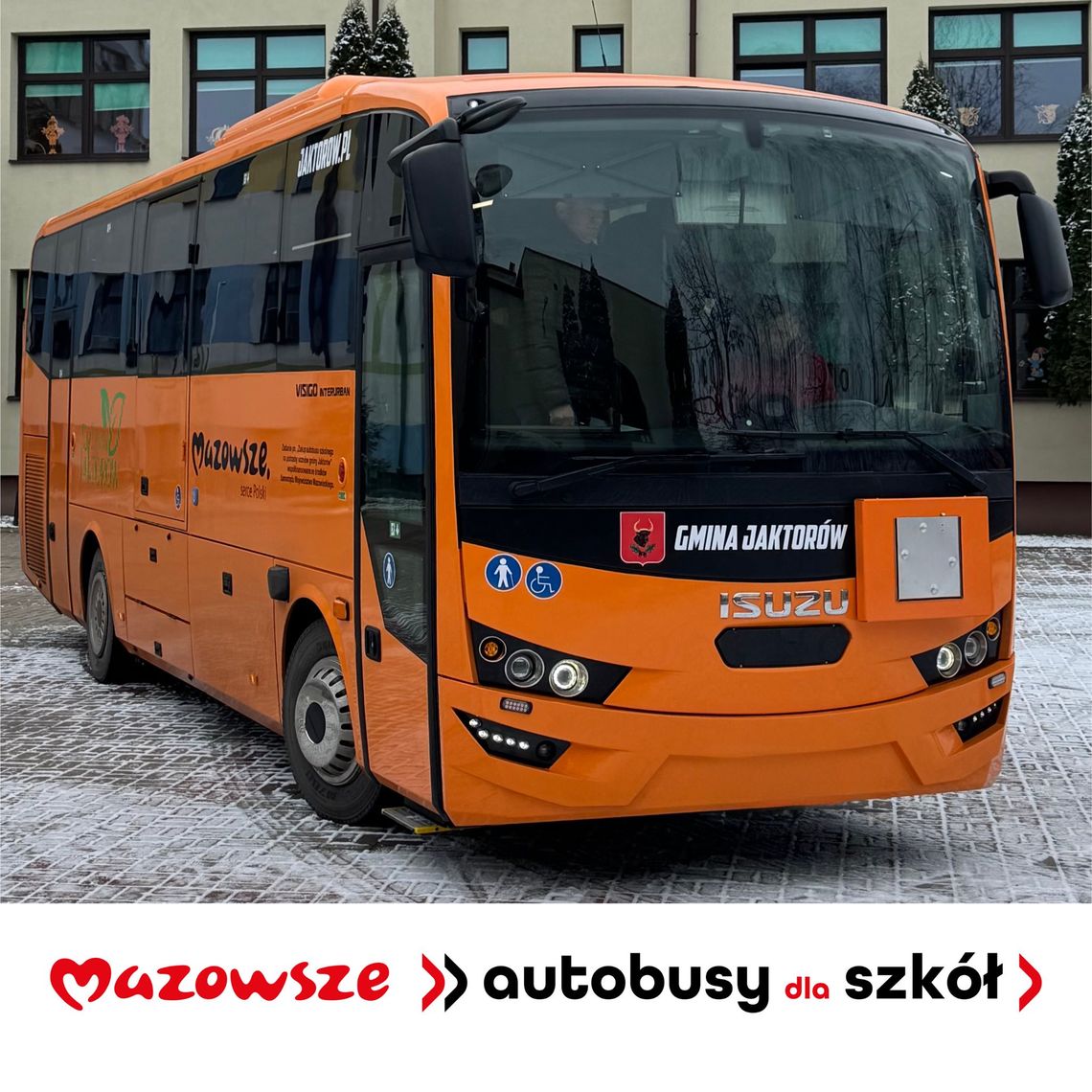 Nowy autobus szkolny w Jaktorowie zwiększy bezpieczeństwo i komfort uczniów