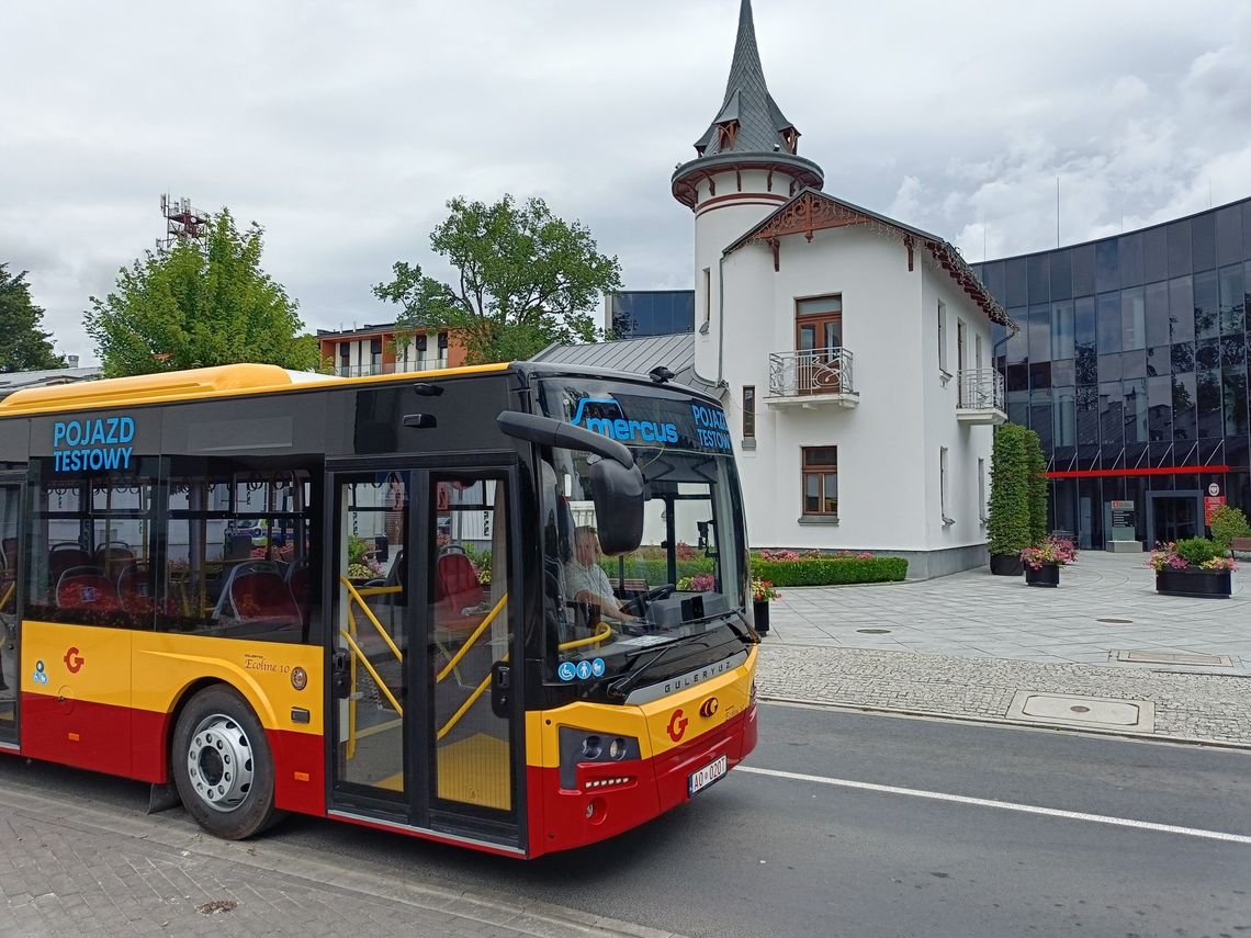 Nowy autobus testowany w Grodzisku Mazowieckim. To pierwszy taki w Polsce!