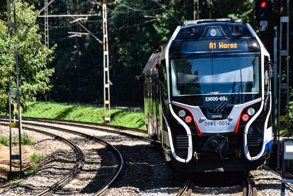 ORGANIZACJA RUCHU POCIĄGÓW NA LINII WKD W OKRESIE 08.08.2022 - 31.08.2022