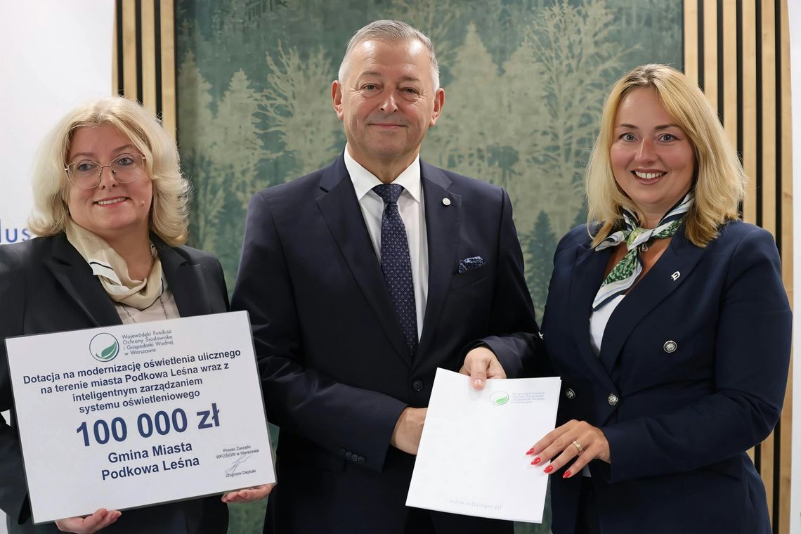 Podkowa Leśna wymieni 367 opraw ulicznych Podkowa Leśna wymieni 367 opraw ulicznych