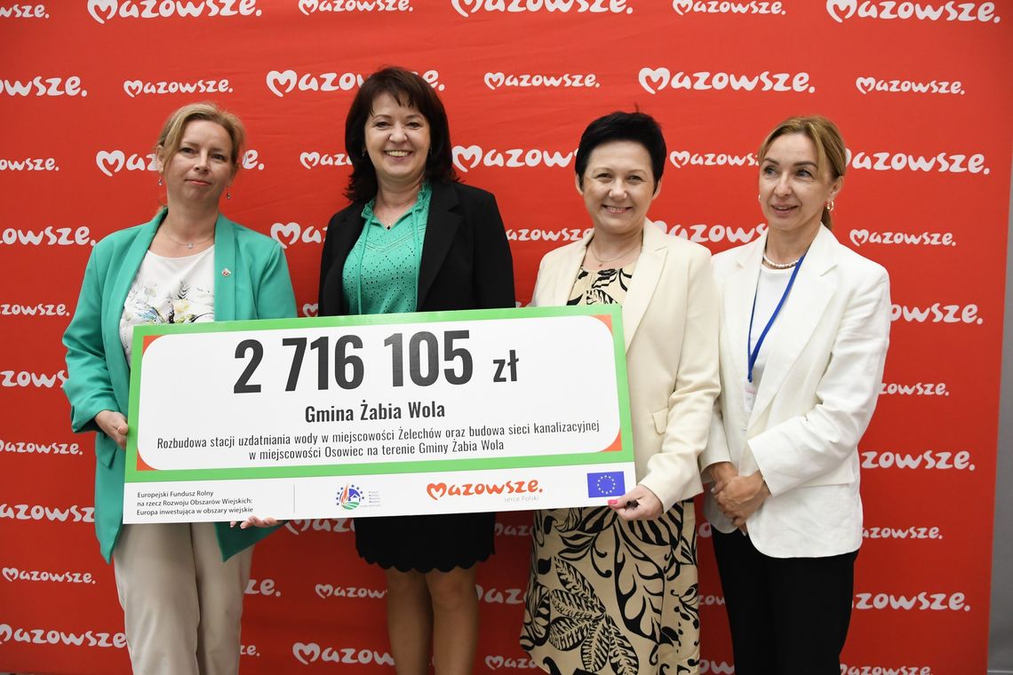 Ponad 2,7 mln zł dla Gminy Żabia Wola