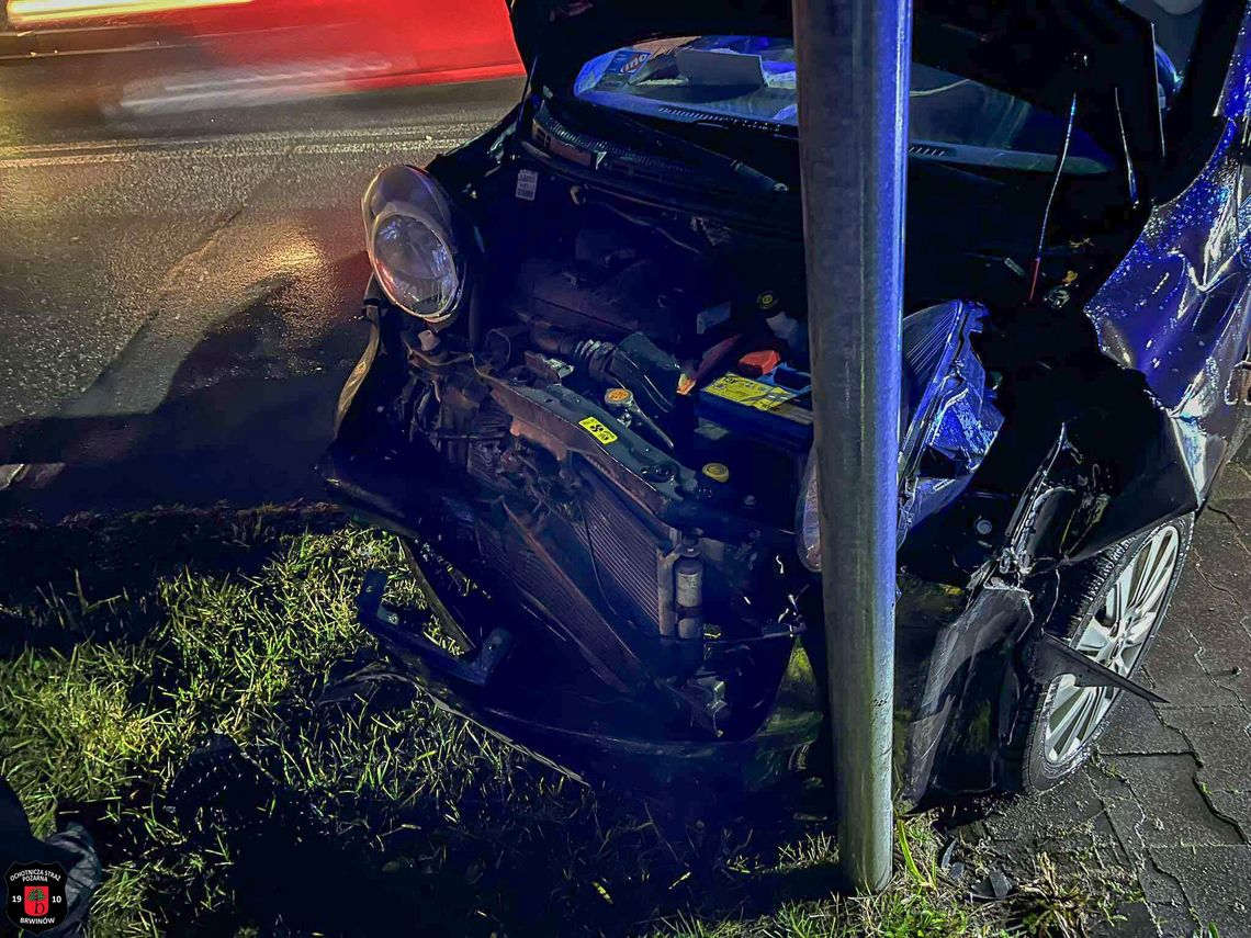 Poranny wypadek w Koszajcu (gmina Brwinów): dwa auta zderzyły się na drodze Poranny wypadek w Koszajcu (gmina Brwinów): dwa auta zderzyły się na drodze