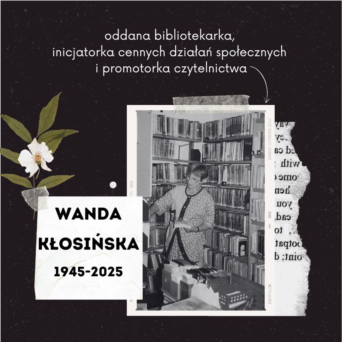 Pożegnanie Wandy Kłosińskiej – wieloletniej dyrektorki Biblioteki w Komorowie