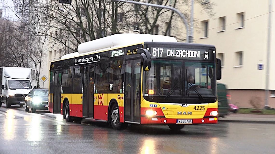 Pruszków: Autobusy linii 817 wracają na trasę po wakacjach