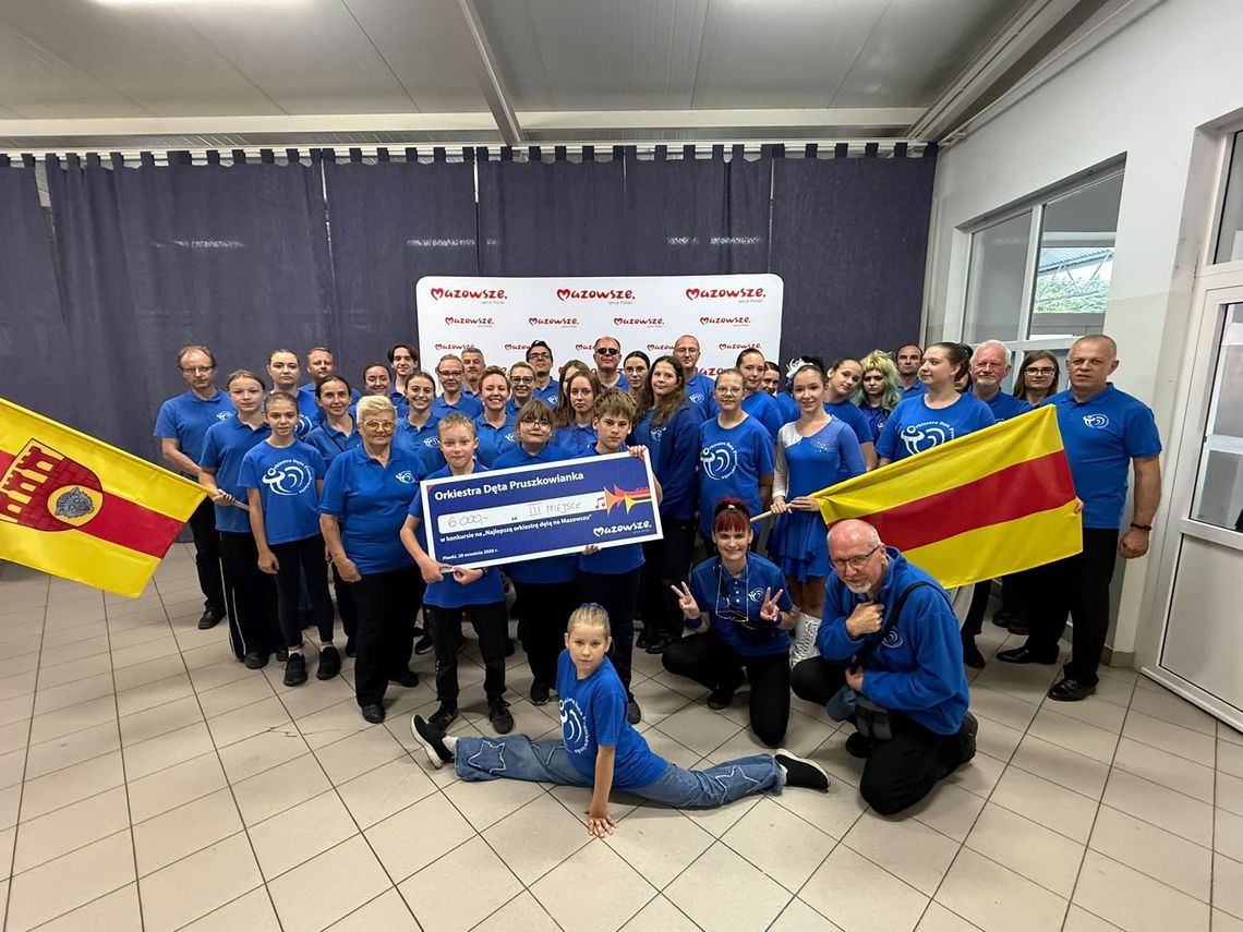 Pruszkowianka na podium! Orkiestra zdobyła III miejsce na Mazowszu Pruszkowianka na podium! Orkiestra zdobyła III miejsce na Mazowszu