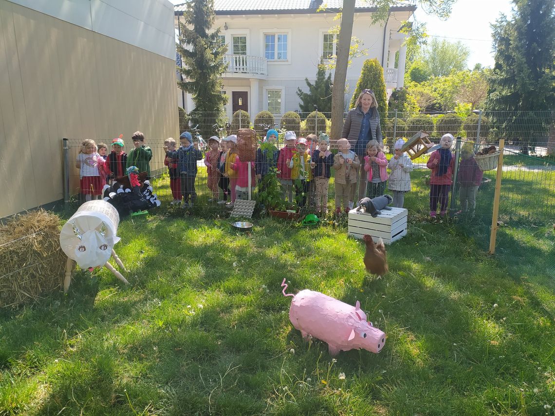 Przedszkolaki przygotowały ekozagrodę