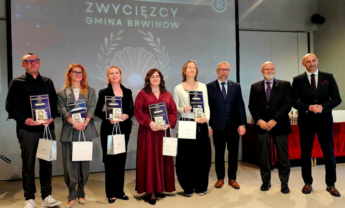 Przyznano Perły Powiatowe dla liderów z powiatu pruszkowskiego. Oto zwycięzcy gali X. plebiscytu Pereł Mazowsza w Raszynie