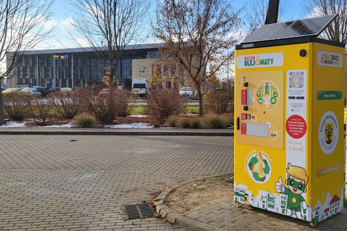 Recykling, to podstawa. Pierwszy olejomat już działa!