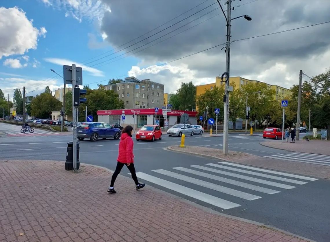 Remont skrzyżowania al. Wojska Polskiego i al. Niepodległości