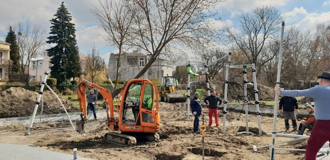 Rodzinna przestrzeń wypoczynkowa w Piastowie