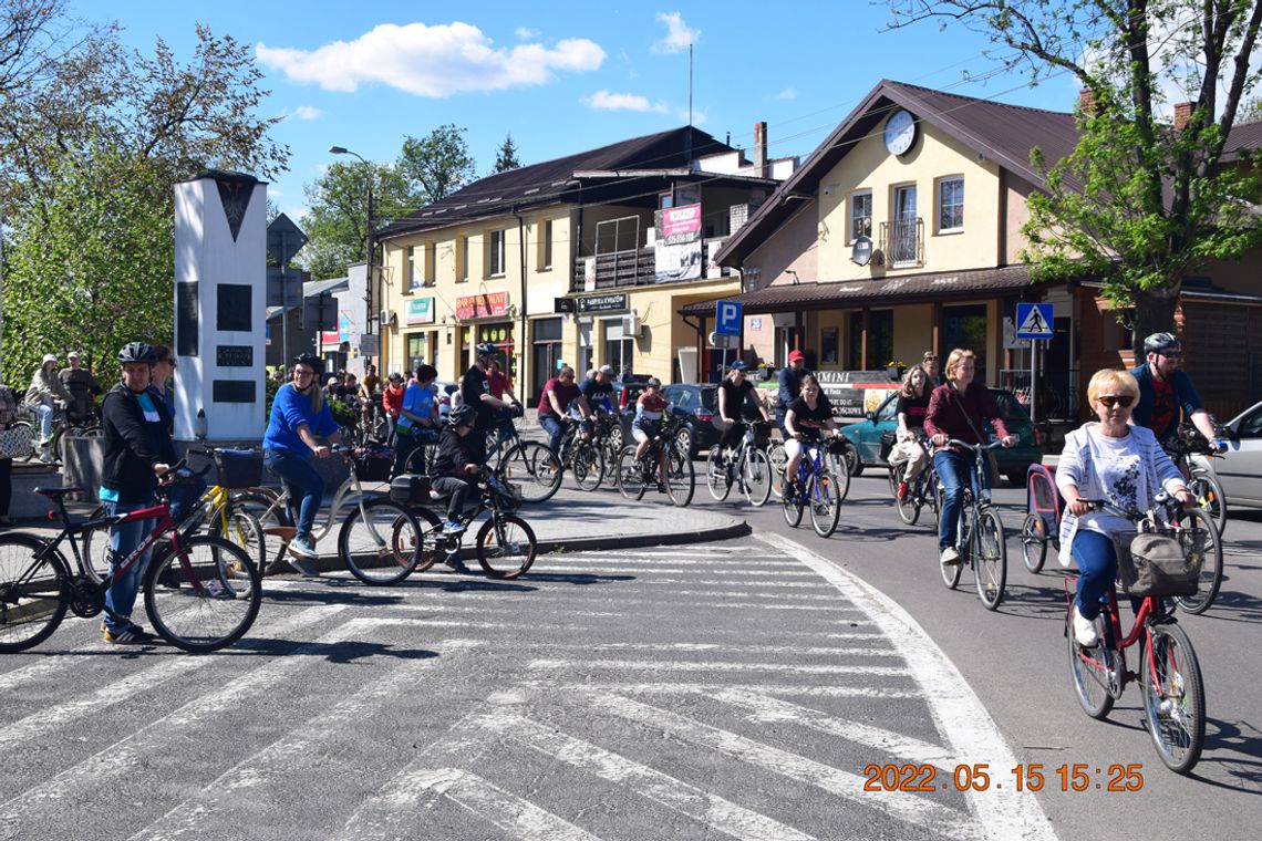 Rowerowe odwiedziny u strażaków