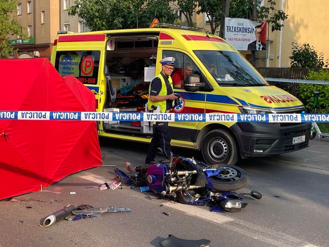 Śmiertelny wypadek w Pruszkowie