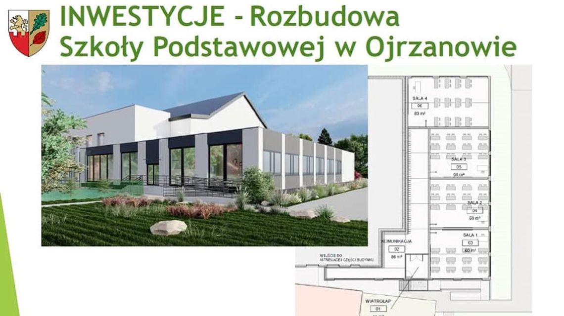 Szkoła w Ojrzanowie zostanie rozbudowana