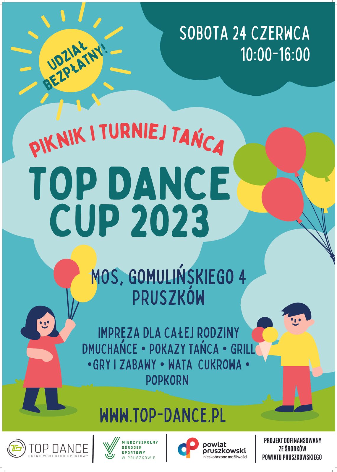 Turniej, pokaz tańca i rodzinny piknik w Pruszkowie