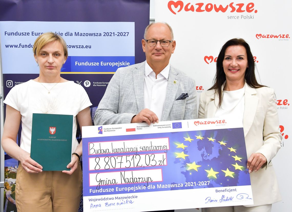 Unijne wsparcie dla gminy Nadarzyn