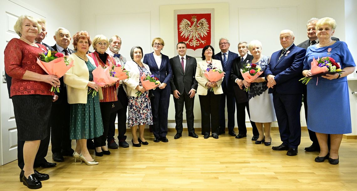 Uroczyste wręczenie Medali za Długoletnie Pożycie Małżeńskie