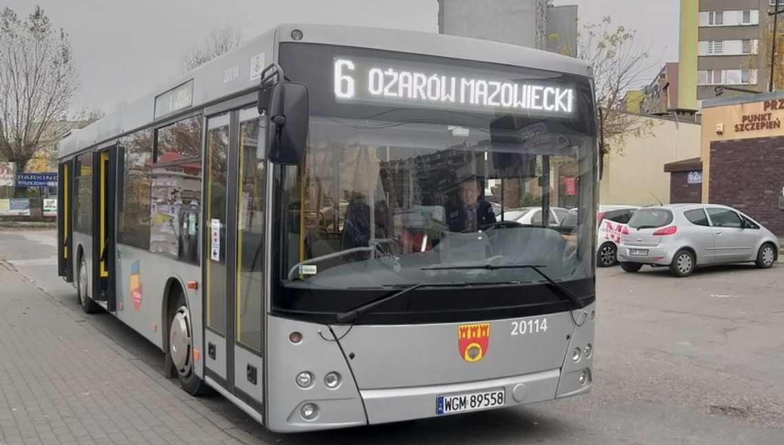 Uwaga! Zmiany w kursowaniu autobusów linii nr 6