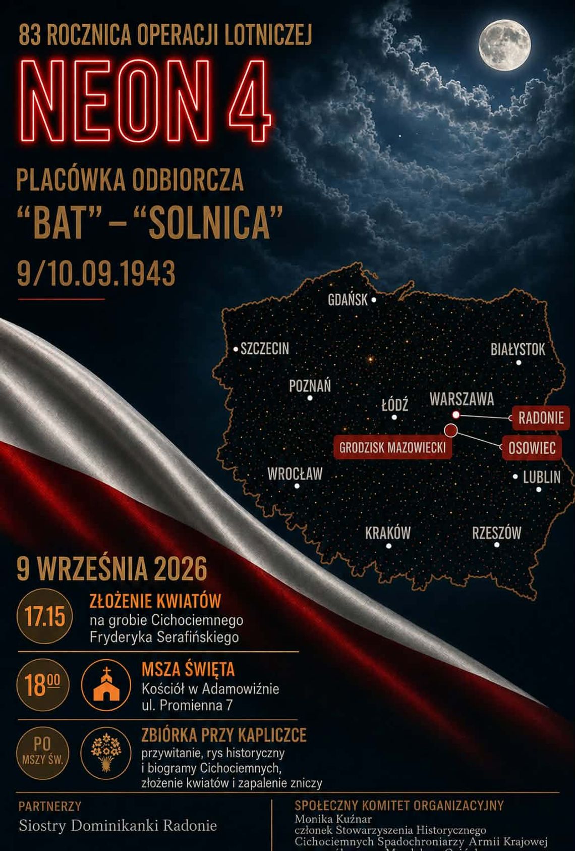 W Grodzisku uczczą 83. rocznicę operacji Neon 4 W Grodzisku uczczą 83. rocznicę operacji Neon 4