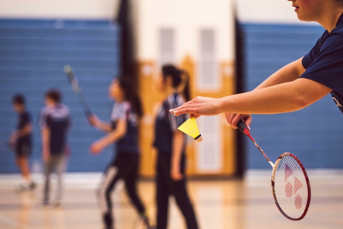 Walentynki z badmintonem