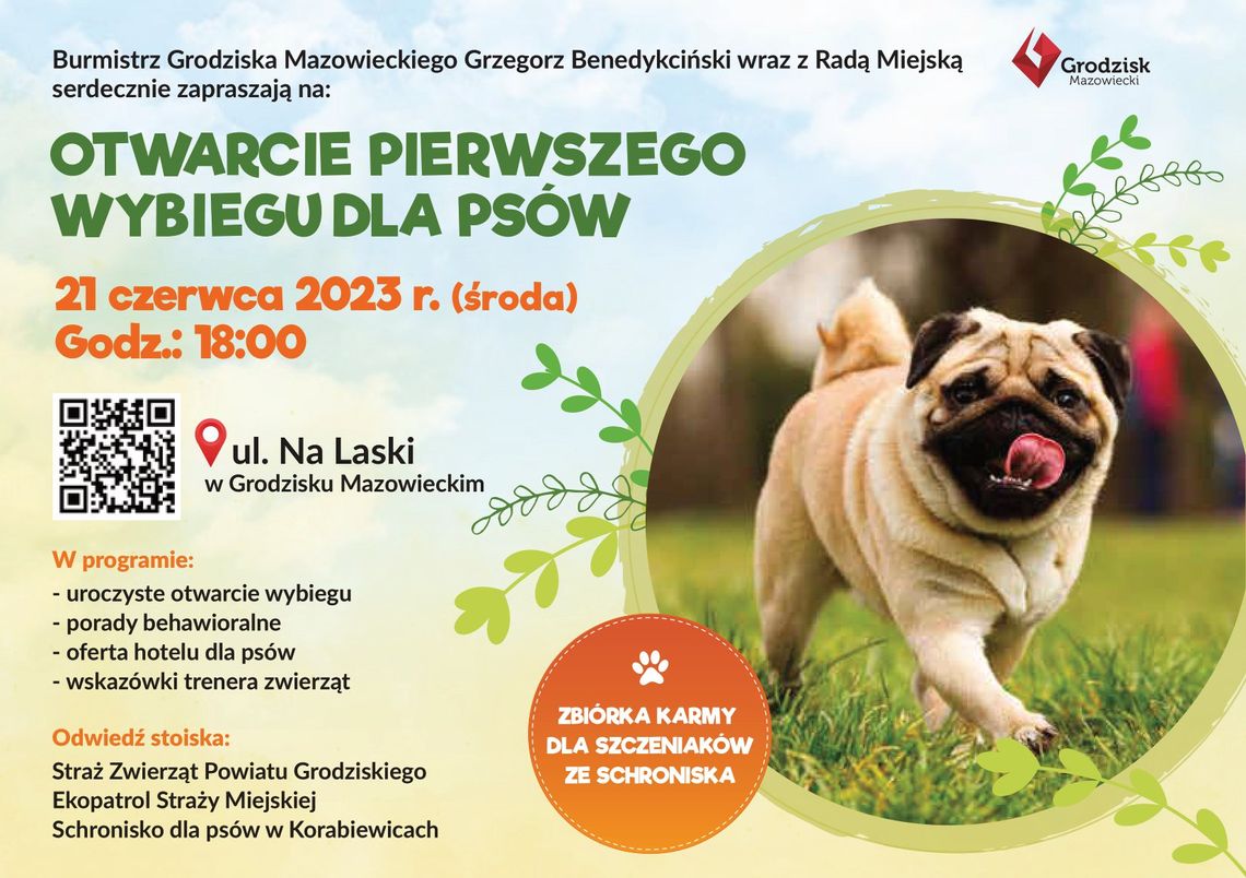 Weź psa i przyjdź! Park dla psów: jutro otwarcie!