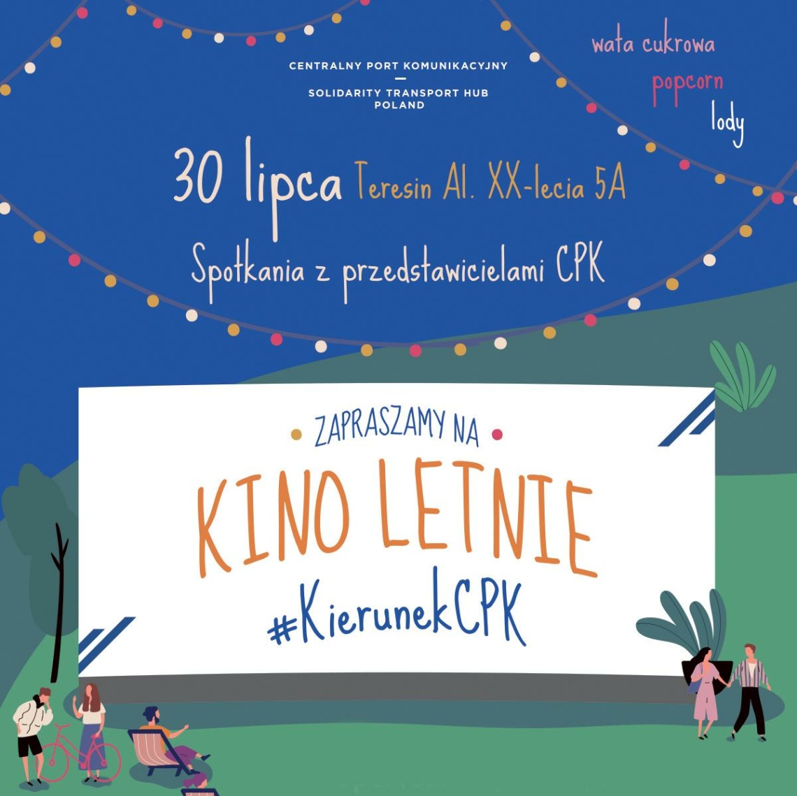 Więcej niż inwestycja.  Kolejna odsłona „Kina Letniego #KierunekCPK”