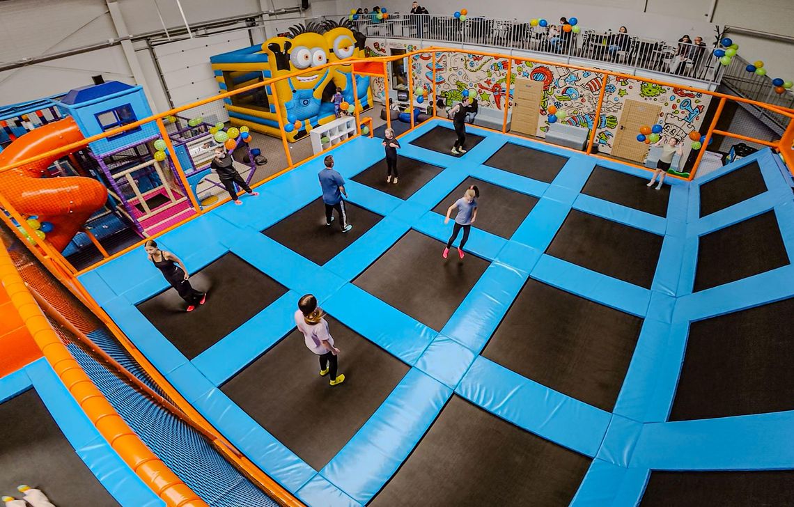 Wielki skok w Kozerkach. Park trampolin Jumpy już otwarty! Wielki skok w Kozerkach. Park trampolin Jumpy już otwarty!
