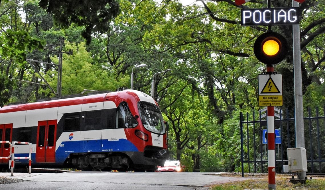 WKD we wrześniu: zamknięta linia do Centrum